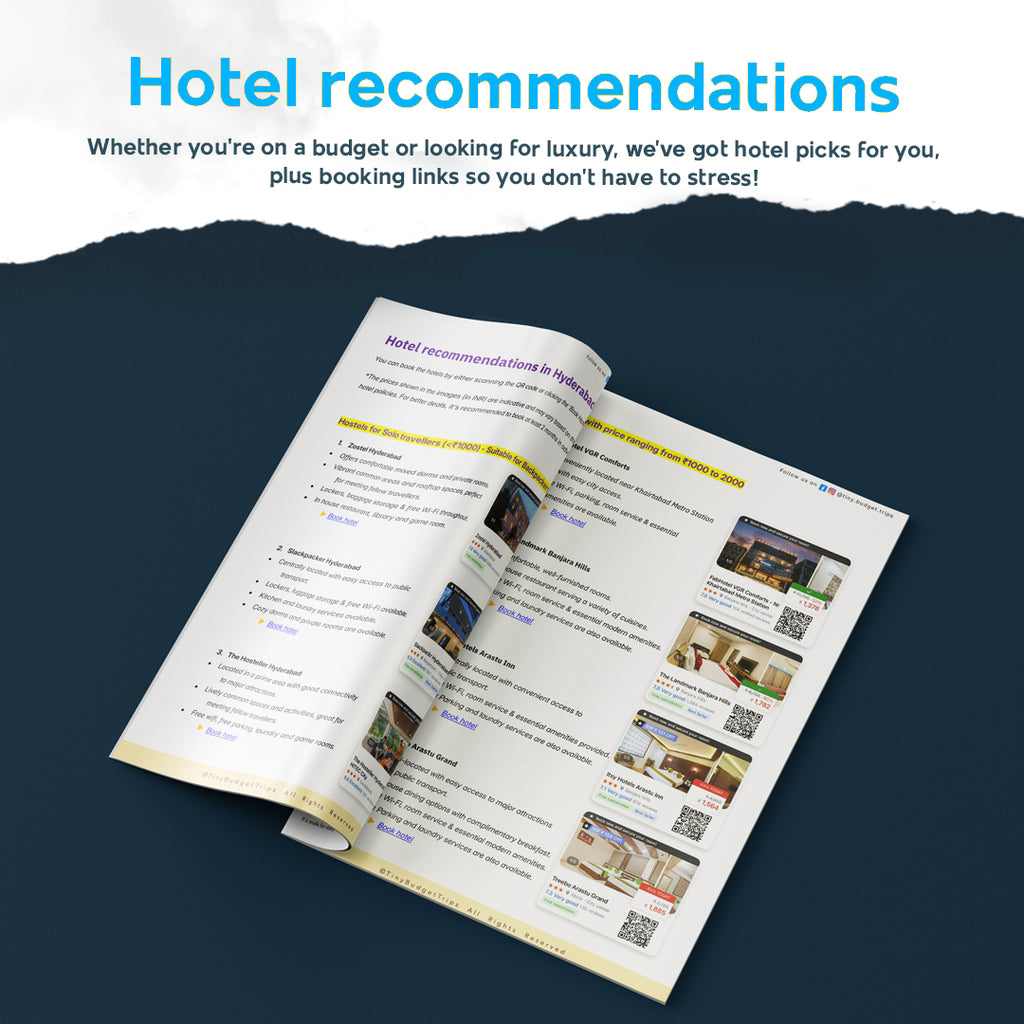 Hyderabad 3 days smart itinerary