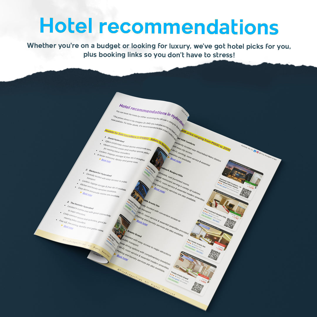 Hyderabad 3 days smart itinerary