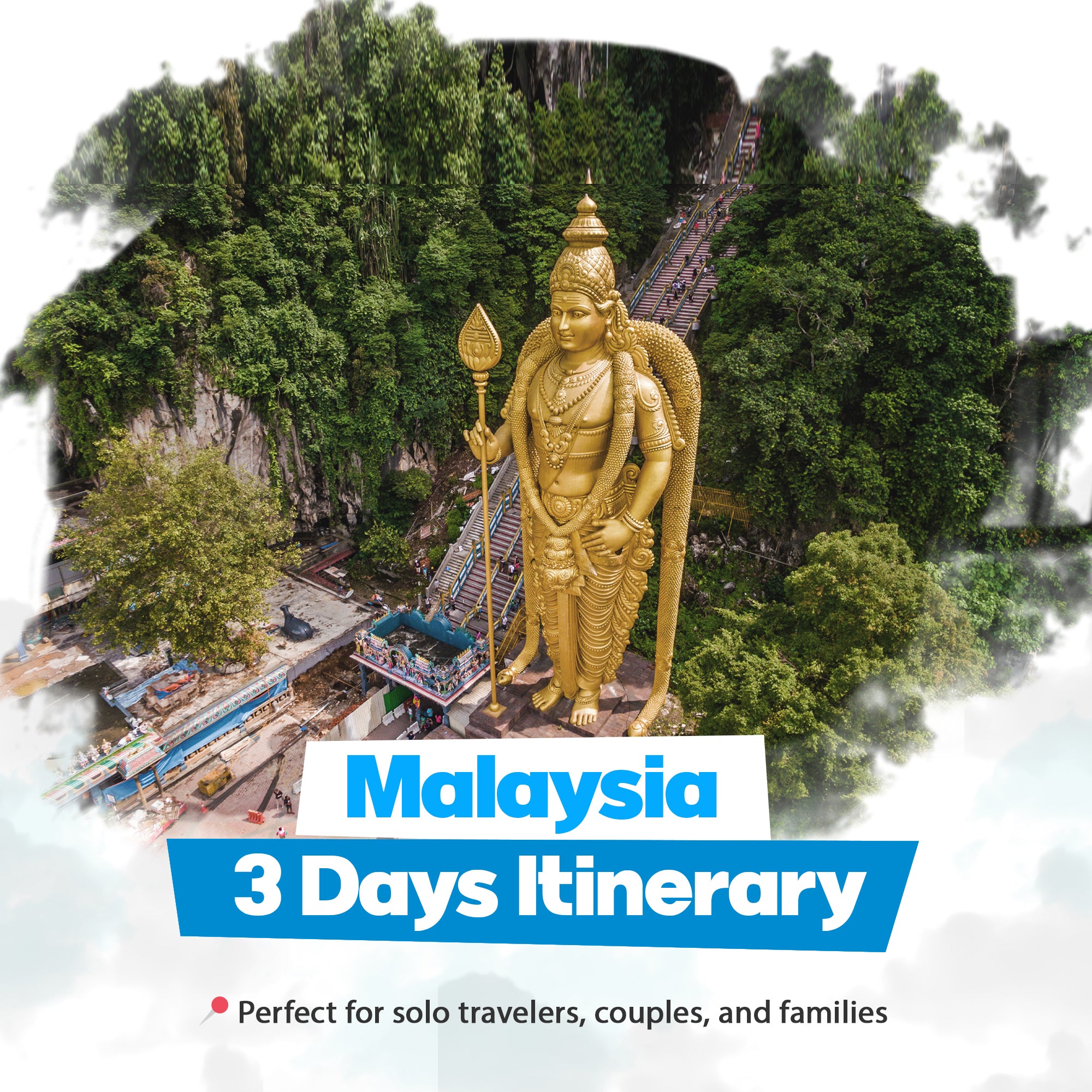 Malaysia 3 days itinerary covering all places in Kuala Lumpur