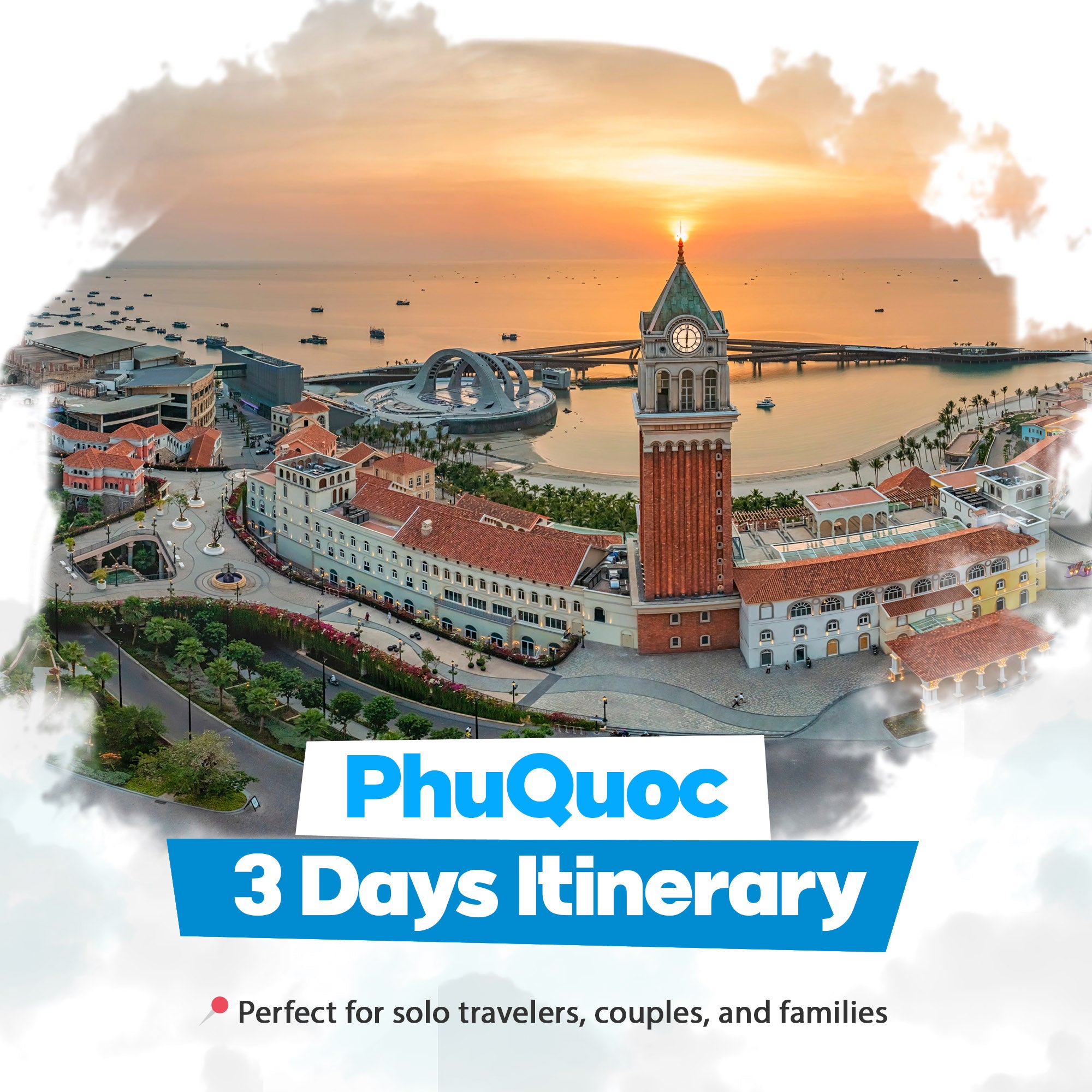 PhuQuoc 3 days itinerary covering all attractions in PhuQuoc Island