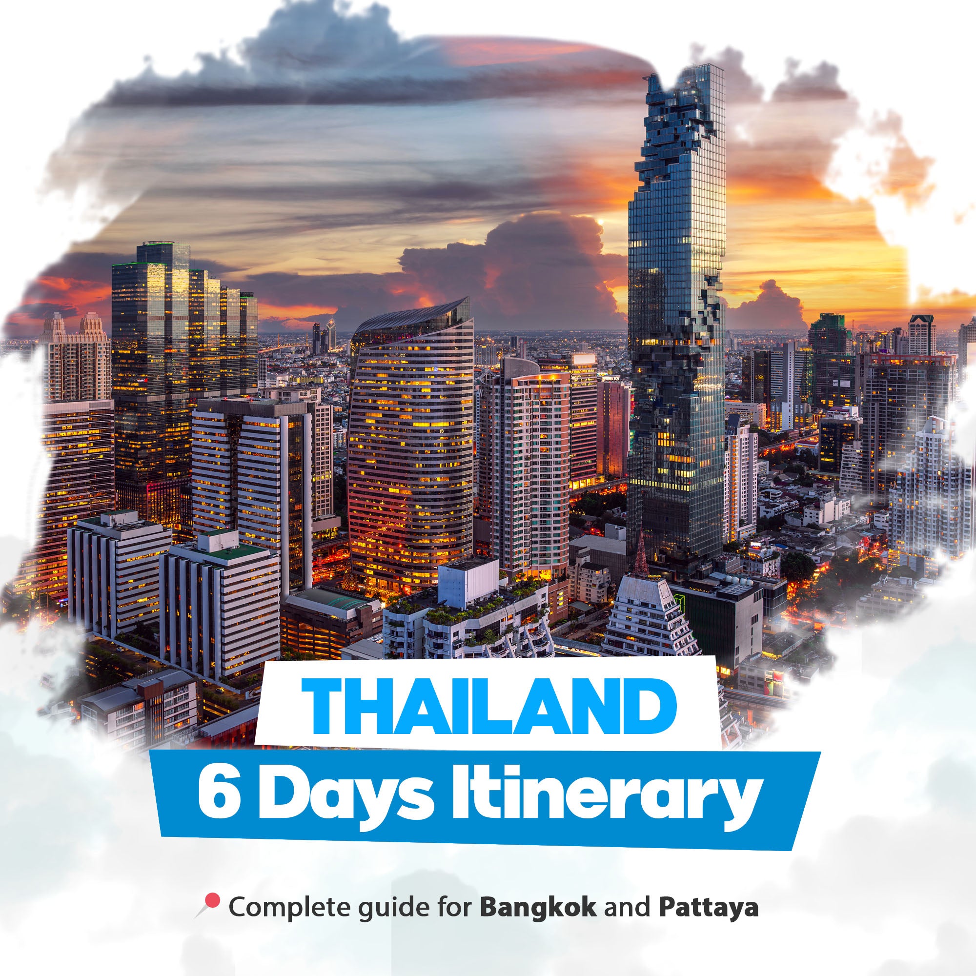 Bangkok and Pattaya 6 days itinerary covering all attractions